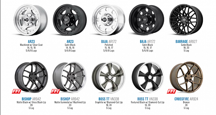 AMERICAN RACING WHEELS