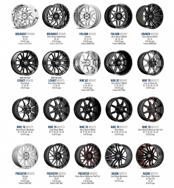 MOTO METAL WHEELS