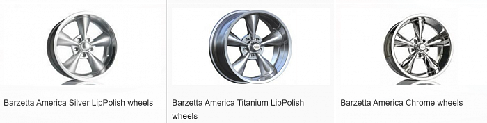 Barzetta America wheels