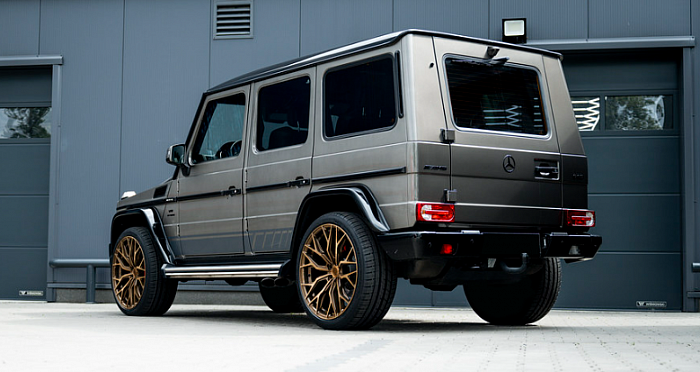 Concaver Mercedes G Class with CVR-1 Brushed Bronze
