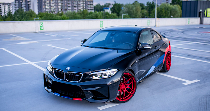 BMW Concaver CVR3 Gloss Candy Apple Red